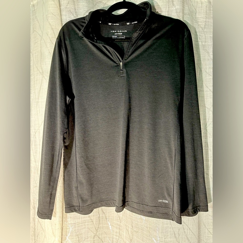 DryTEK Gear 1/4 Zip Sports Jacket, pull over Size M